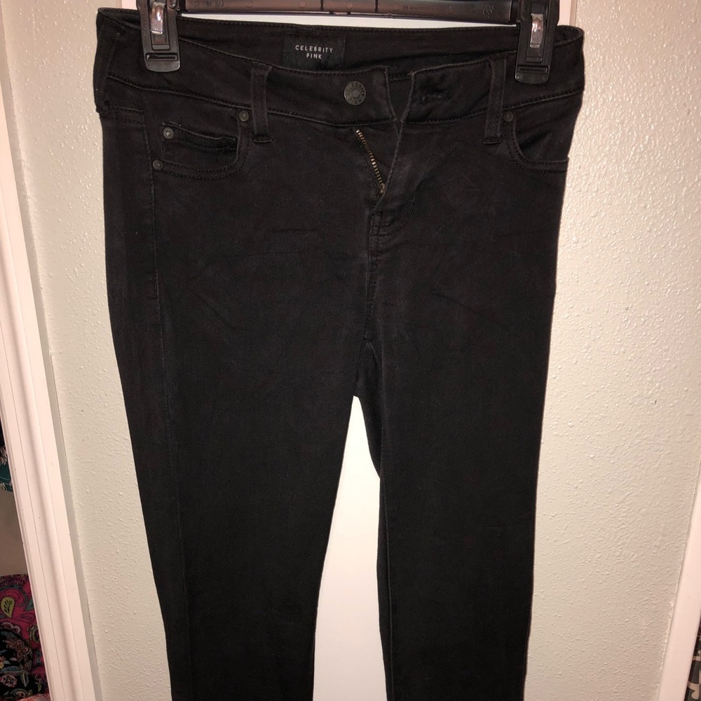 Black skinny jeans